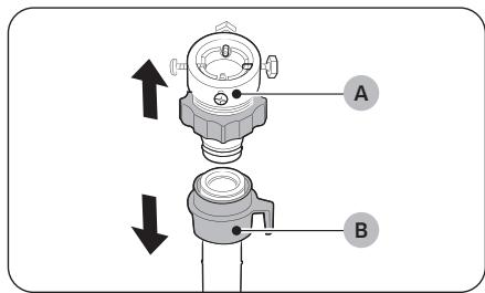SAMSUNG WW10FG5U34AEEF - Raccordement à un robinet d'eau non filtré - 1