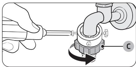 SAMSUNG WW10FG5U34AEEF - Raccordement à un robinet d'eau non filtré - 4