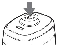 SAMSUNG POWERBOT VR7000 - Appuyez sur le bouton marche/arrêt pour l'allumer. - 1