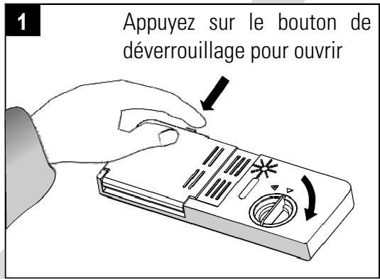 LISTO LVC 55L1B - remplissage du distributeur de produit de lavage - 2