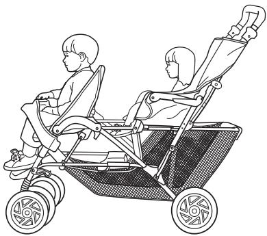 GRACO CLASSIC CONNECT - METTRE Les enfants dans la pousette: - 1