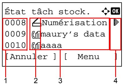 KYOCERA M2030DN,  2030 - Écran d’été stockage - 2