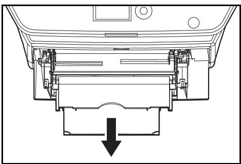 KYOCERA M2030DN,  2030 - Chargement du papier dans le bac MF - 3