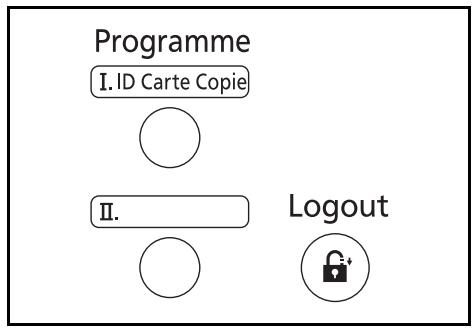 KYOCERA M2030DN,  2030 - Touches programme - 1
