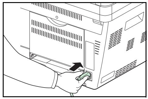 KYOCERA M2030DN,  2030 - Raccordement des câbles - 2