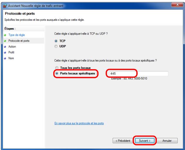 KYOCERA M2030DN,  2030 - Ajout d'un port - 6