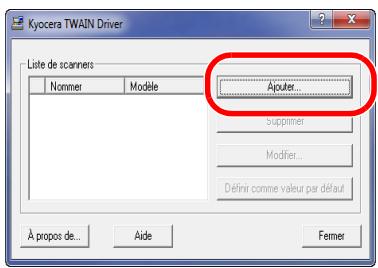 KYOCERA M2030DN,  2030 - Configuration du pilote TWAIN - 1