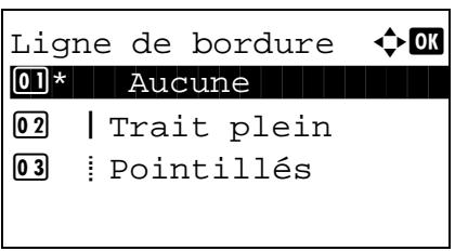 KYOCERA M2030DN,  2030 - Ligne de bordure - 5