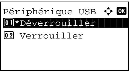 KYOCERA M2030DN,  2030 - Péripétrique USB (paramètre de l'interface USB) - 4
