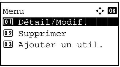 KYOCERA M2030DN,  2030 - Ajout d'un utilisation - 7