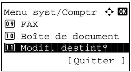 KYOCERA M2030DN,  2030 - Ajout d'un groupe - 1