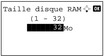 KYOCERA M2030DN,  2030 - Mode RAM disk - 4