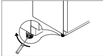 DAEWOO FRN-Q22FCB - Si la porte du congélateur est plus basse que celle du réfrigérateur... - 1