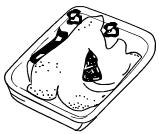 DAEWOO KOC-1C0KBSTM - Fonction micro-ondes uniquement - 1