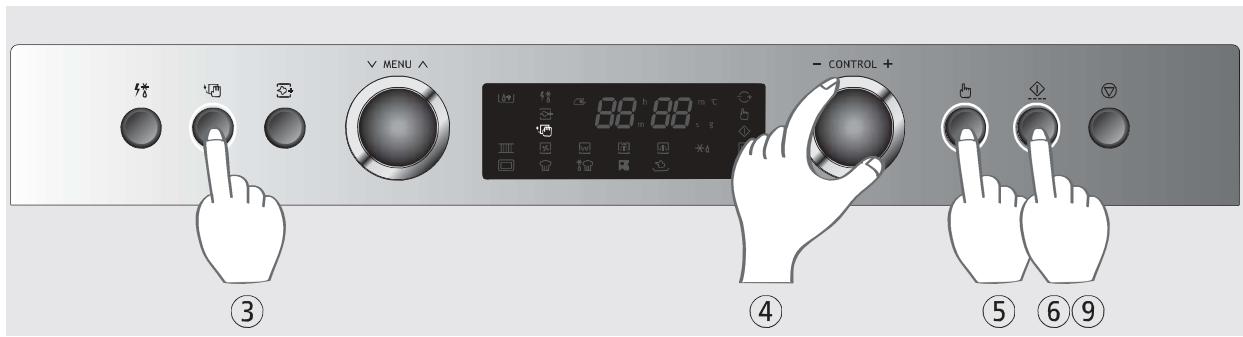 DAEWOO KOC-1C0KBSTM - Nettoyage du générateur de vapeur (nettoyage sous pression 4) - 1