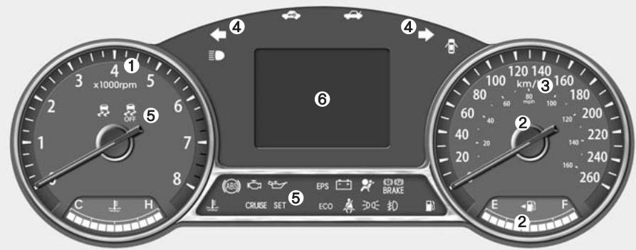 KIA OPTIMA - Replier le rétroviseur extérieur - 1