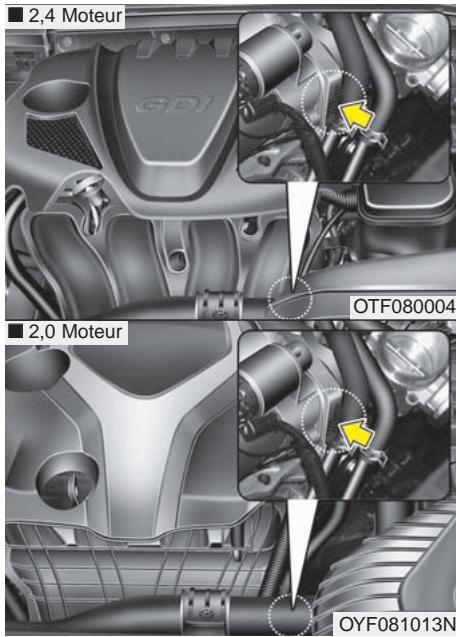 KIA OPTIMA - NUMÉRO DU MOTEUR - 1