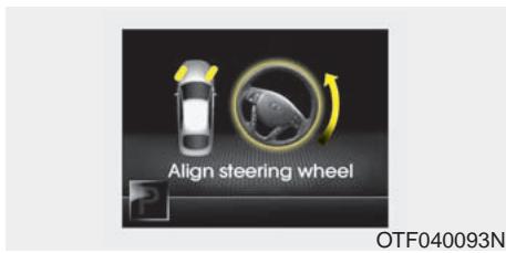 KIA OPTIMA - Align steering wheel (Redressez le volant) - 1