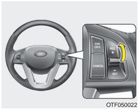 KIA OPTIMA - Pour désengager le régulateur de vitesse, procédez d'une de ces façons : - 1