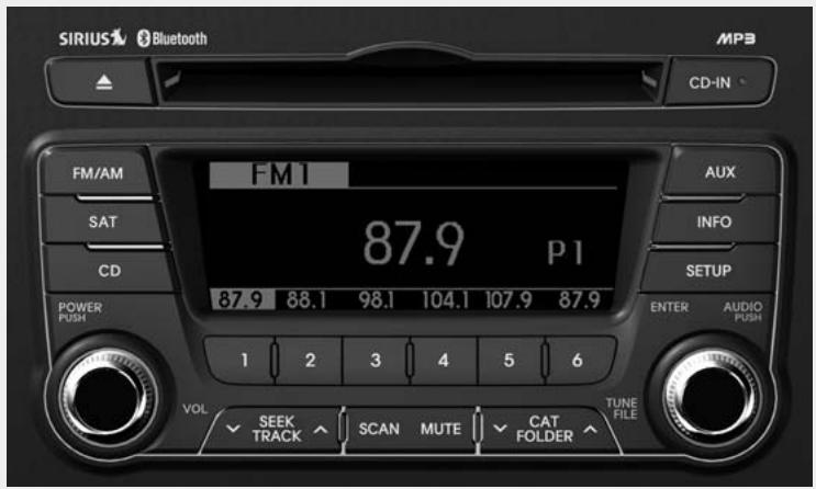 KIA OPTIMA - \* AVIS - Lecture d'un CD protégé contre la copie ou incompatible - 1