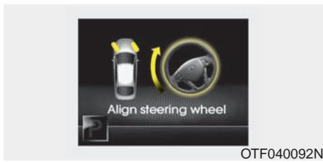 KIA OPTIMA - Align steering wheel (Redressez le volant) - 1