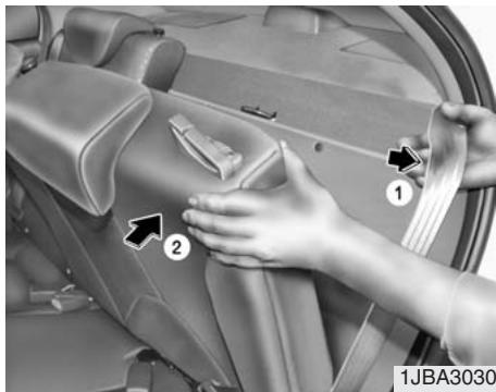 KIA RIO - AVIS - Ceintures de sécurité arrêtée - 1