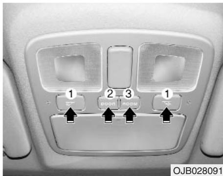 KIA RIO - Rétroviseur jour/nuit (selon l'équipement) - 2