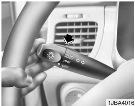 KIA RIO - Fonctionnement des feux de route - 1