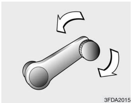 KIA RIO - Attention - vitres - 1