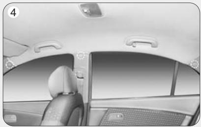 KIA RIO - Coussin gonflable - systeme de retenue supplementaire - 4