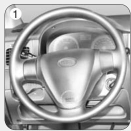 KIA RIO - Coussin gonflable - systeme de retenue supplementaire - 1