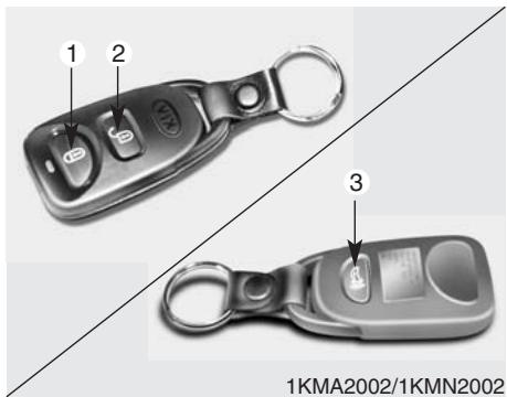 KIA RIO - Systeme d'entrée sans clé (SELON l'équipement) - 1