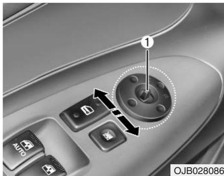 KIA RIO - Commande à distance manuelle (selon l'équipement) - 1