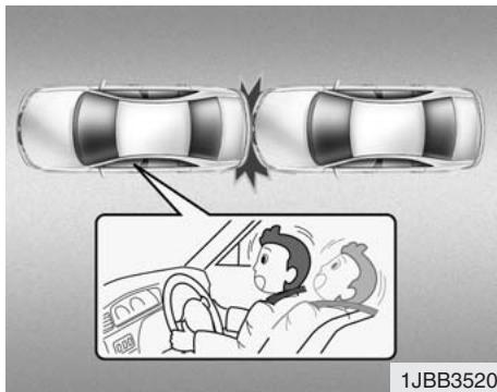 KIA RIO - Conditions dans lesquelles un coussin gonflable ne se déploie pas - 1