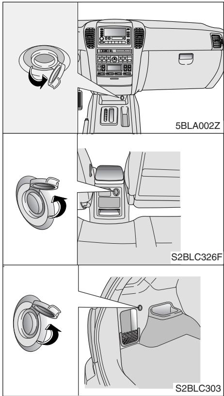 KIA SORENTO - Prise de courant (SELEN l'équipement) - 1