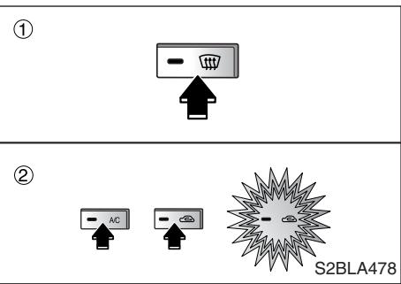 KIA SORENTO - Dégivrage extérieur du pare-brise - 1
