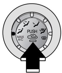 KIA SORENTO - Mode MAX a/c (selon l'équipement) - 1