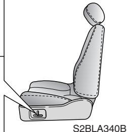 KIA SORENTO - Avance et recul du siège avant - 2