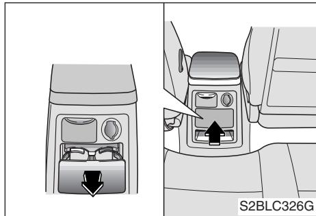 KIA SORENTO - Porte-gobelets avant - 1