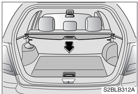 KIA SORENTO - Couvre-bagages (SELON l'équipement) - 1