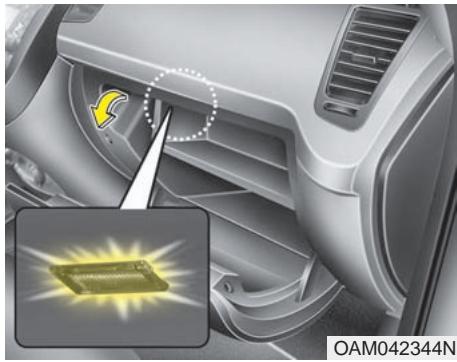 KIA SOUL - Éclairage du compartiment à bagages - 1