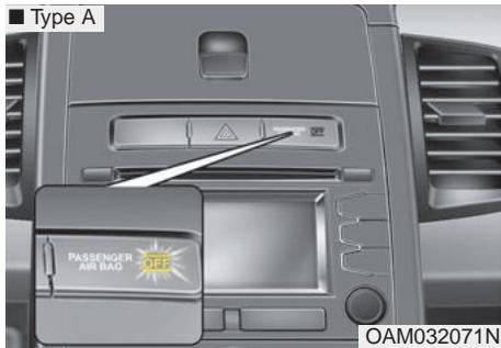 KIA SOUL - Avertissement - obstacles pour les coussins gonflables - 1