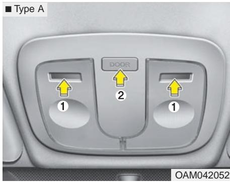 KIA SOUL - Avertissement - éclairage intérieur - 1