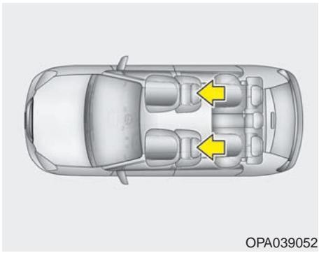 KIA SOUL - Hauteur du siège (conducteur) (si équipé) - 1