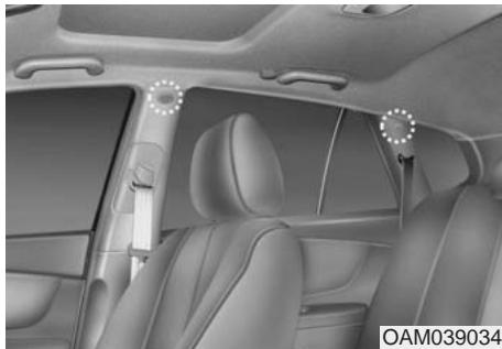 KIA SOUL - Avertissement - objets projetés - 1