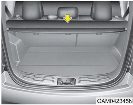 KIA SOUL - Avertissement - filet à bagages - 1