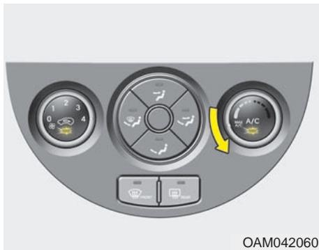 KIA SOUL - Commande de température - 1