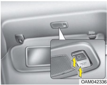 KIA SOUL - Éclairage de la boîte à gants (si équipé) - 1