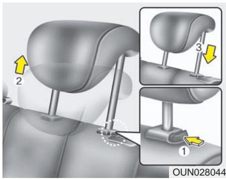 KIA SOUL - Réglage de la hauteur - 1