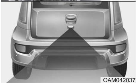 KIA SOUL - Caméra de rétrovision (si équipée) - 3